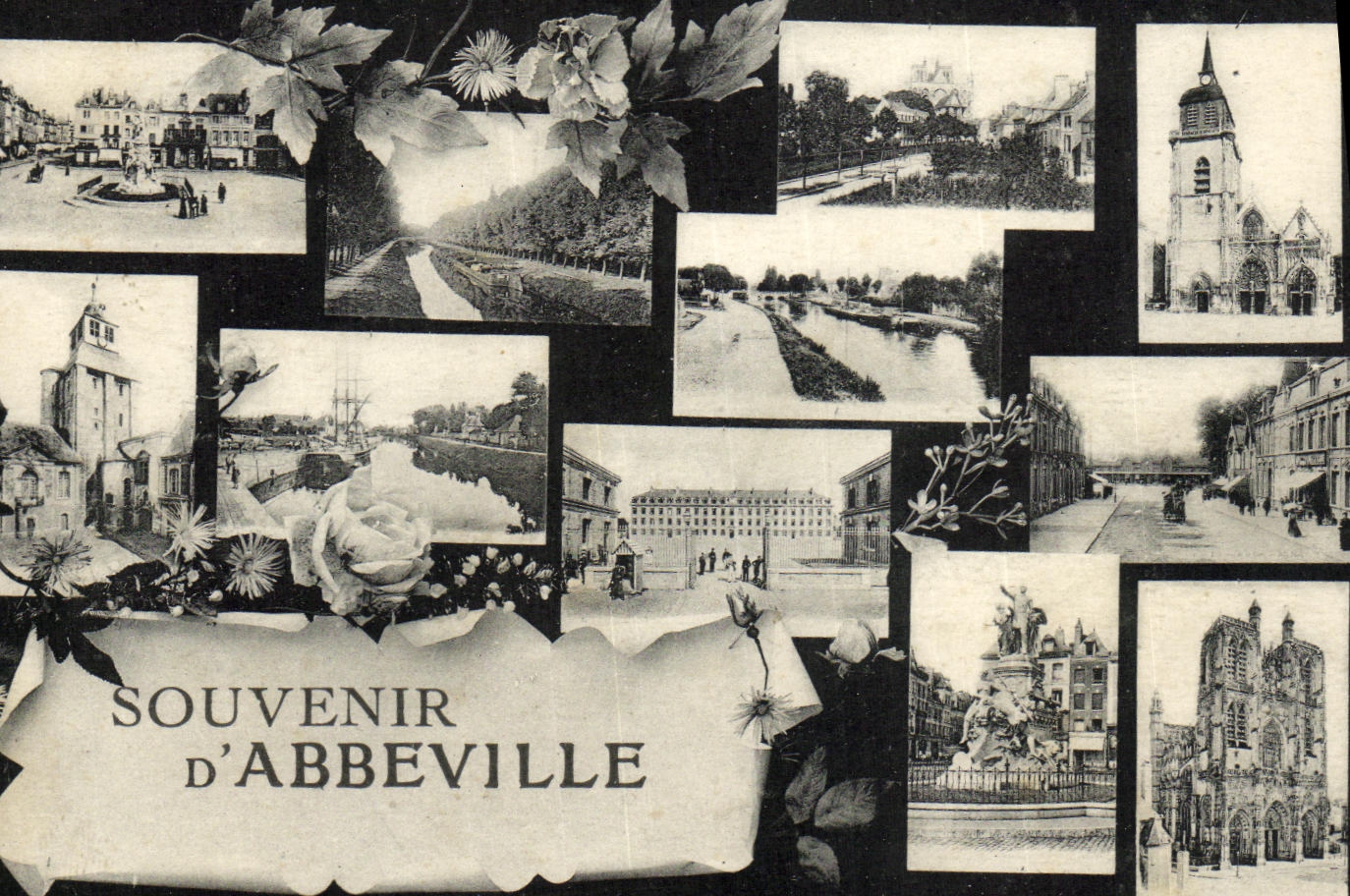 CPA Abbeville Souvenir