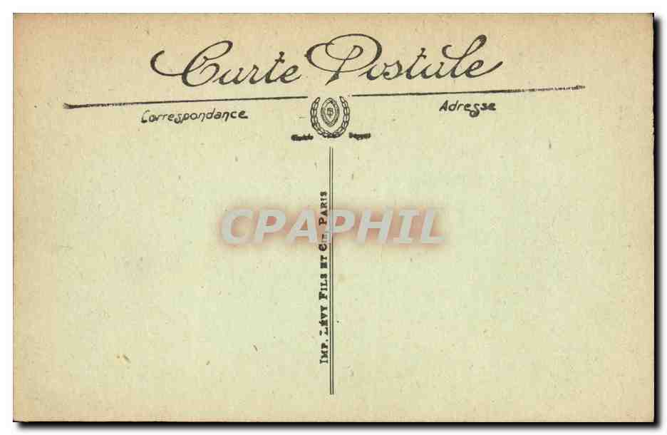 CPA Abbeville L Eglise Saint Gilles — Back