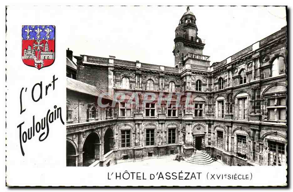CPM L art Toulousain L Hotel d Assezat