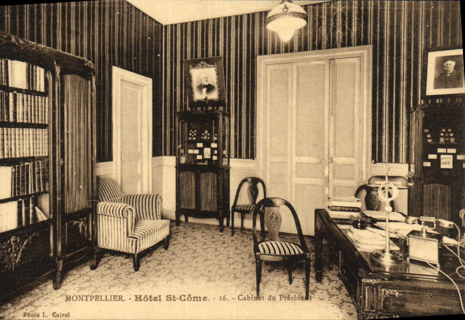 CPA Montpellier Hotel St Come Cabinet du president