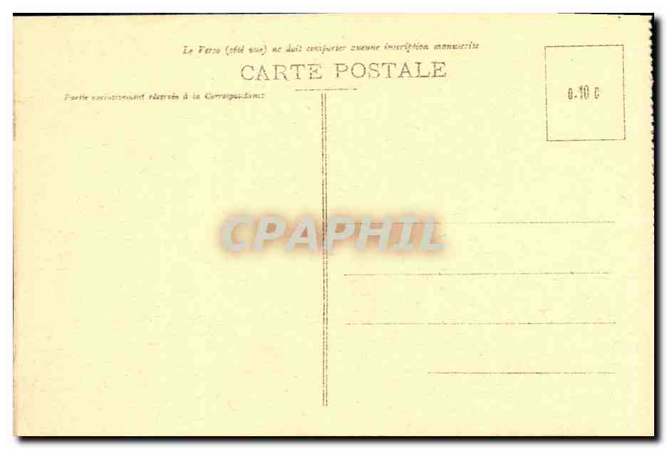 CPA Montpellier Hotel St Come Salles des Seances — Verso