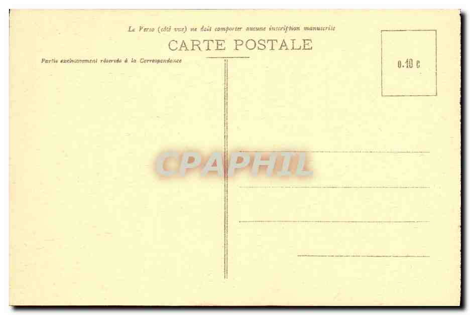 CPA Montpellier Hotel St Come Salle des Conferences — Rückseite