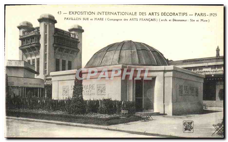 Pavillon Sue et Mare — Exposition Internationale des Arts Décoratifs — Paris 1925