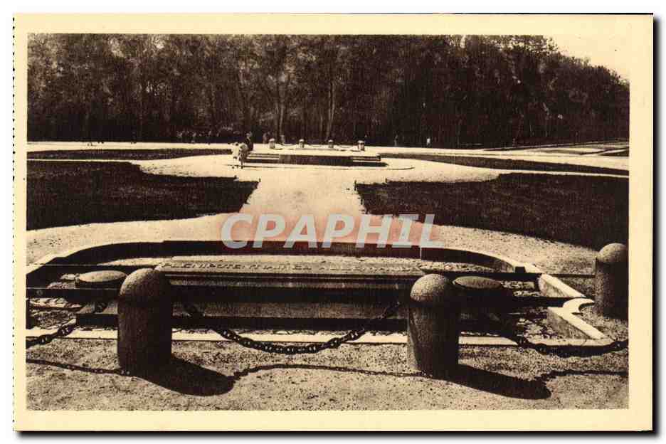 CPA Foret de Compiegne Clairiere de l Armistice Emplacement du Wagon Militaria