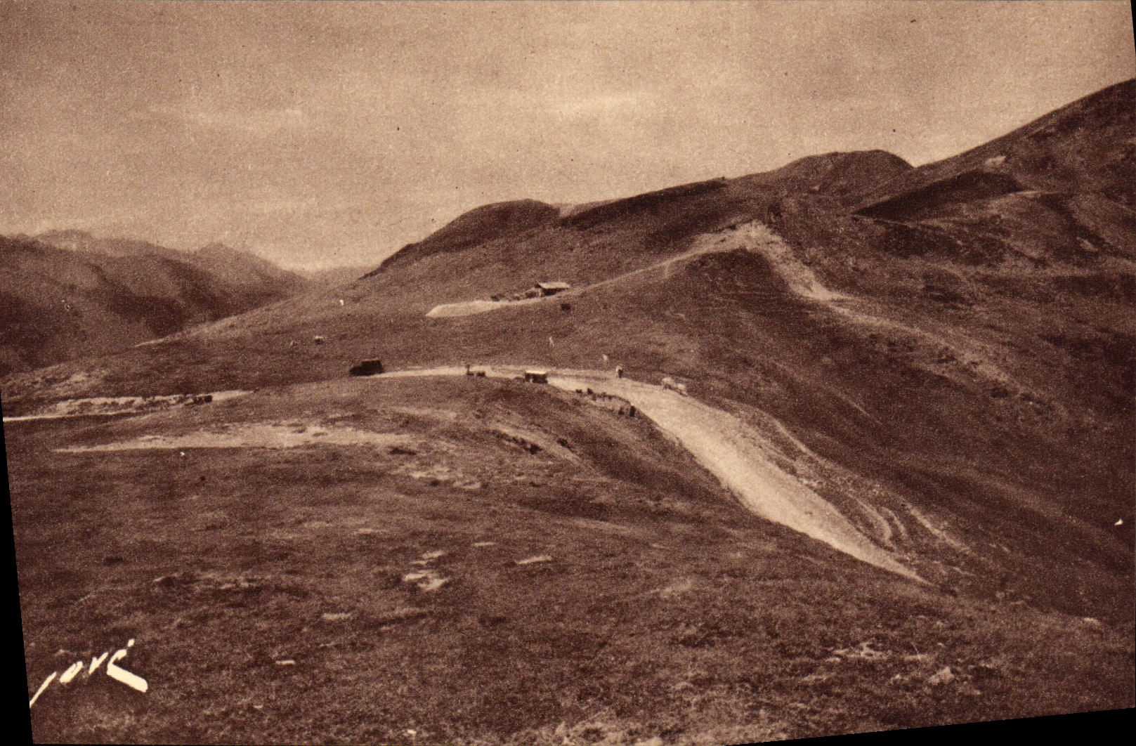 Route thermale du Col d'Aubisque — Point culminant — Éditions Jové, Pau (B.P.)