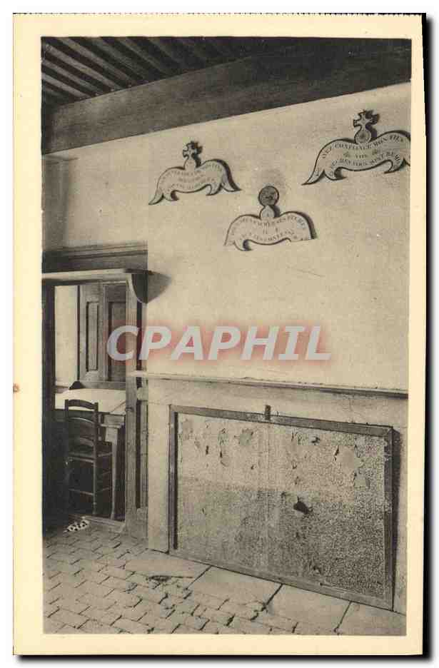 CPA Monastere de la Grande Chartreuse Interieur d une cellule Premiere piece