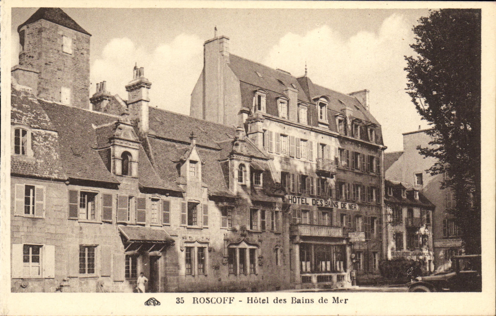 CPA Roscoff Hotel des Bains de Mer