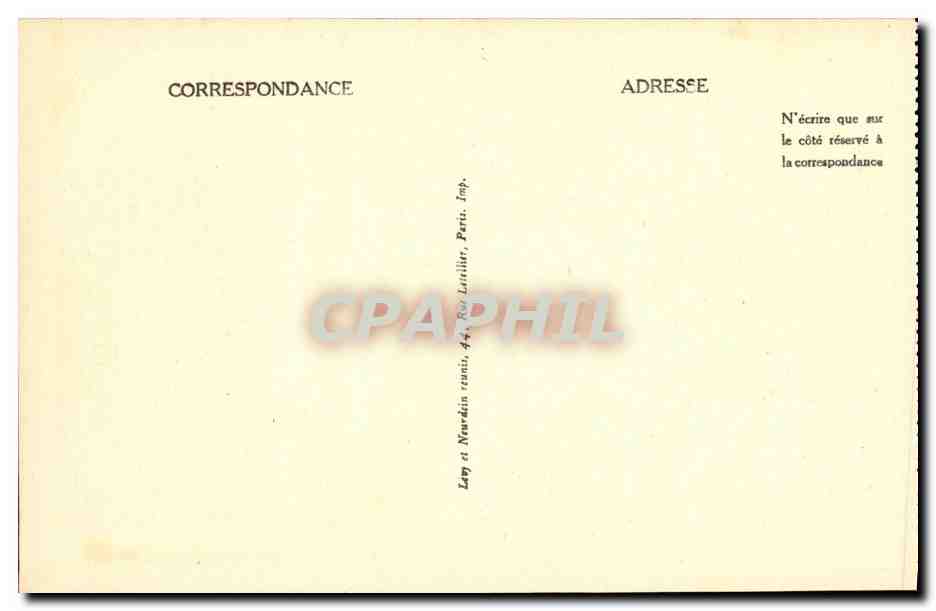 CPA Deauville Les links du Golf — Verso
