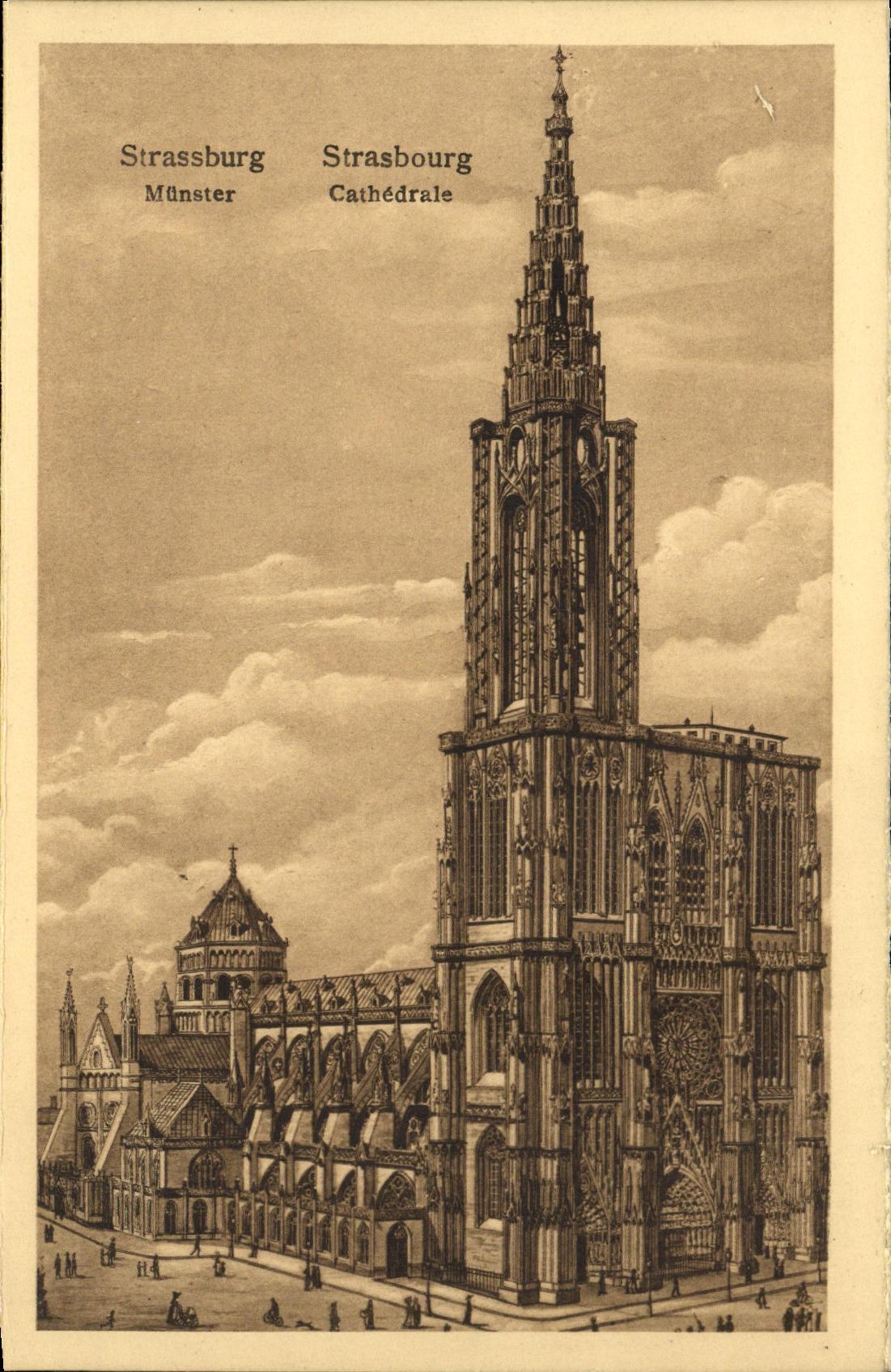 CPA Strasburg Cathedrale