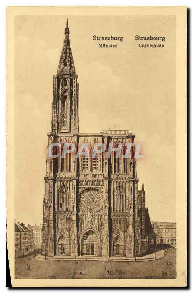 CPA Strasburg Cathedrale