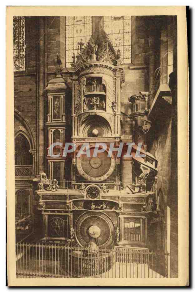 CPA Strasburg Horloge astronomique de la Cathedrale