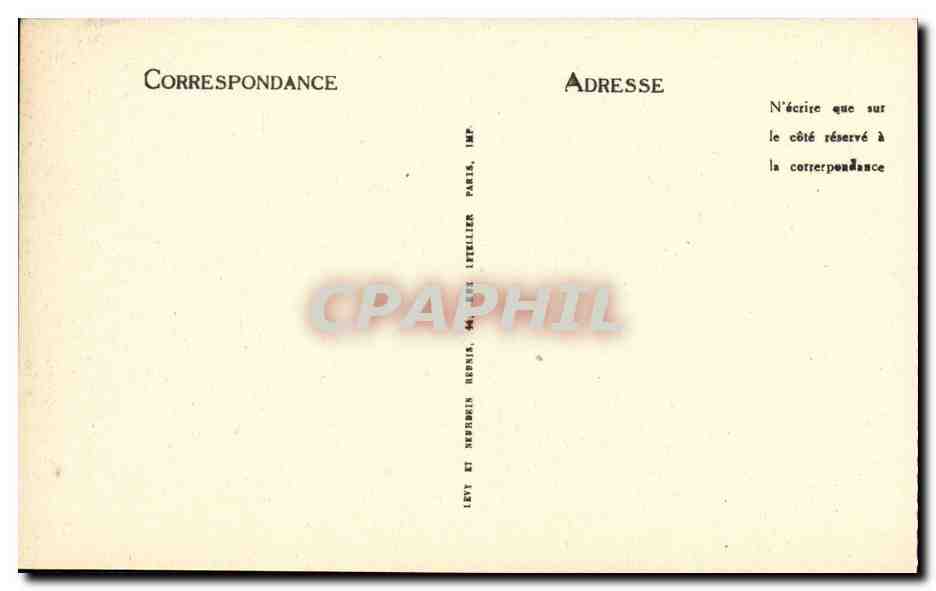CPA La Conciergerie Ancienne Salle des Gardes Paris  — Rückseite