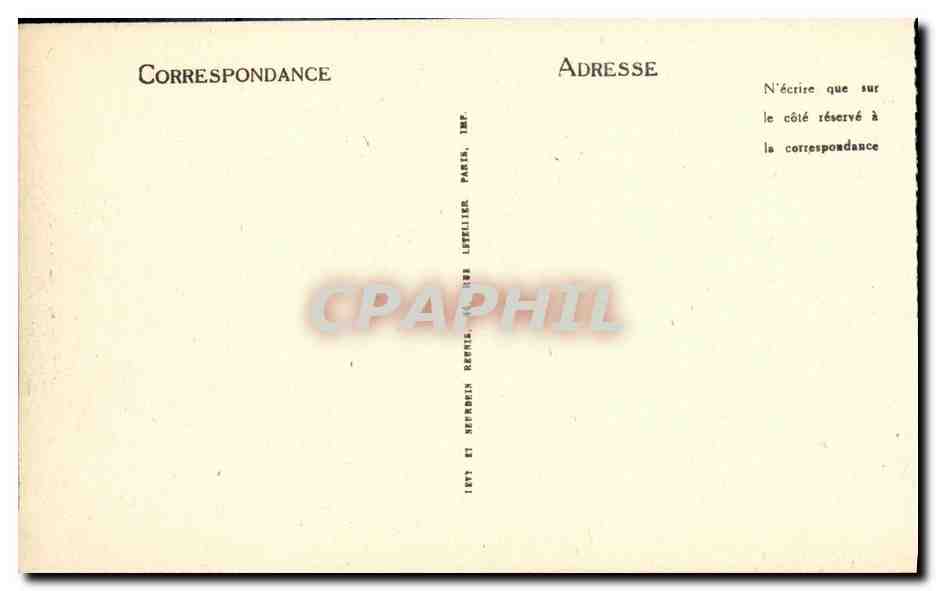 CPA Revolution Francaise Marie Antoinette Conduite au Supplice — Rückseite