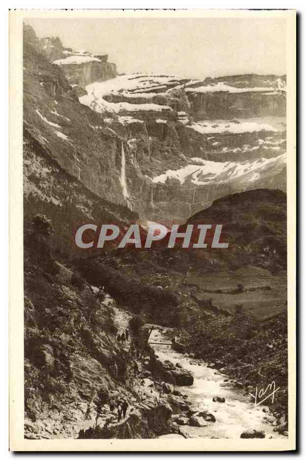 CPA Gavarnie Le Sentier conduisant au Cirque