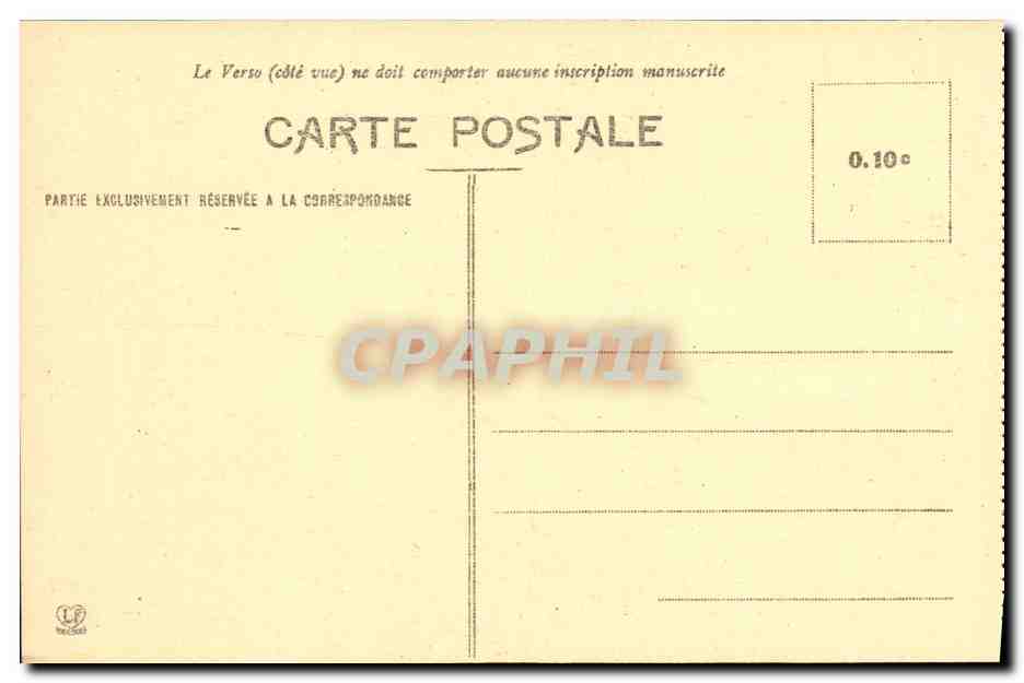 CPA Pau Chateau Henri IV Chambe De Psyche ou Salle des tapisseries de Psyche — Verso