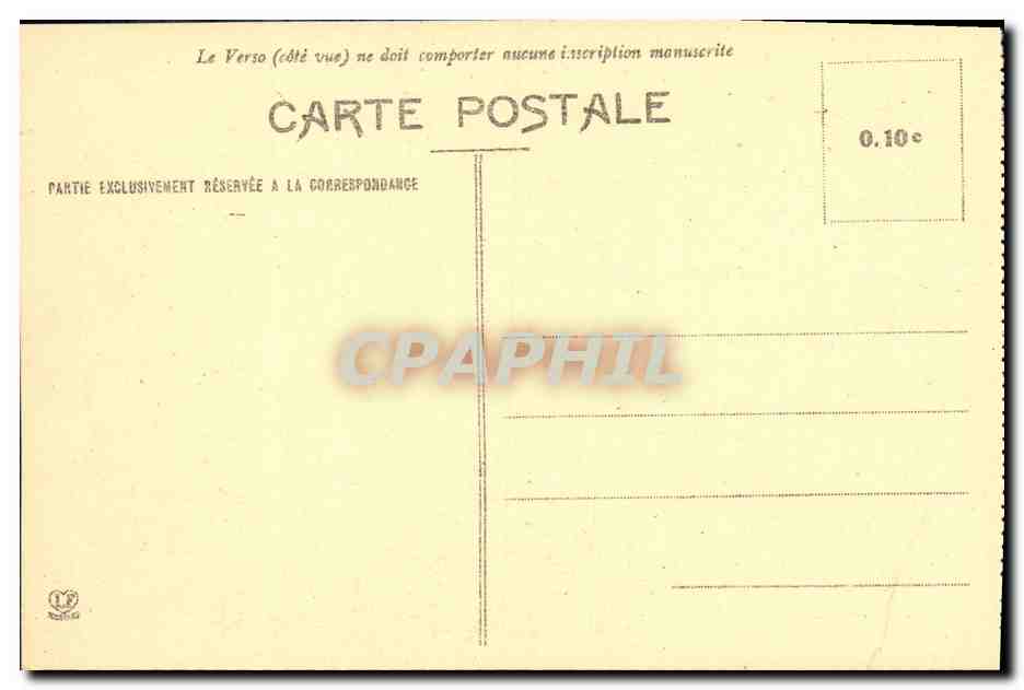 CPA Pau Chateau Henri IV Salon De Famille — Verso