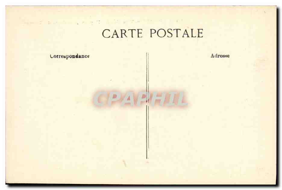 CPA Paris Vue Generale Prise de L Arc de Triomphe — Rückseite