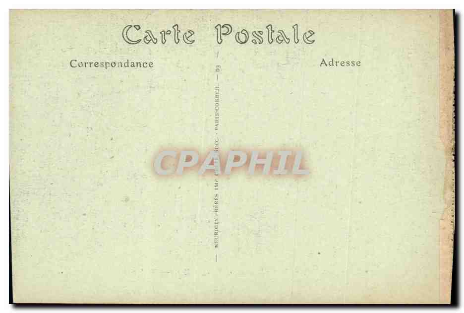 CPA Paris Notre Dame Gargouilles — Verso