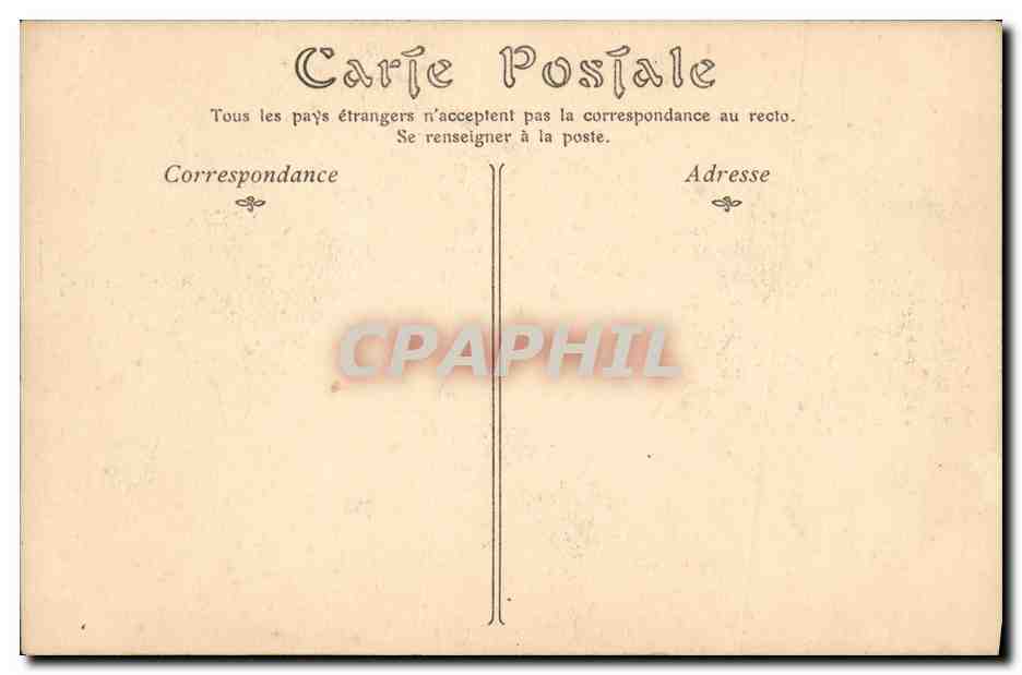 CPA Paris Musee Guimet Leoukaionia Fouilles d Antinoe Egypte  — Rückseite