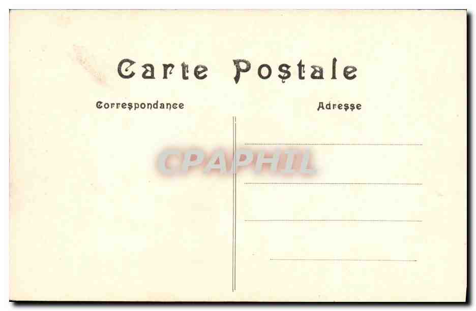 CPA Paris Cluny Musee Lit couvre pieds  — Verso