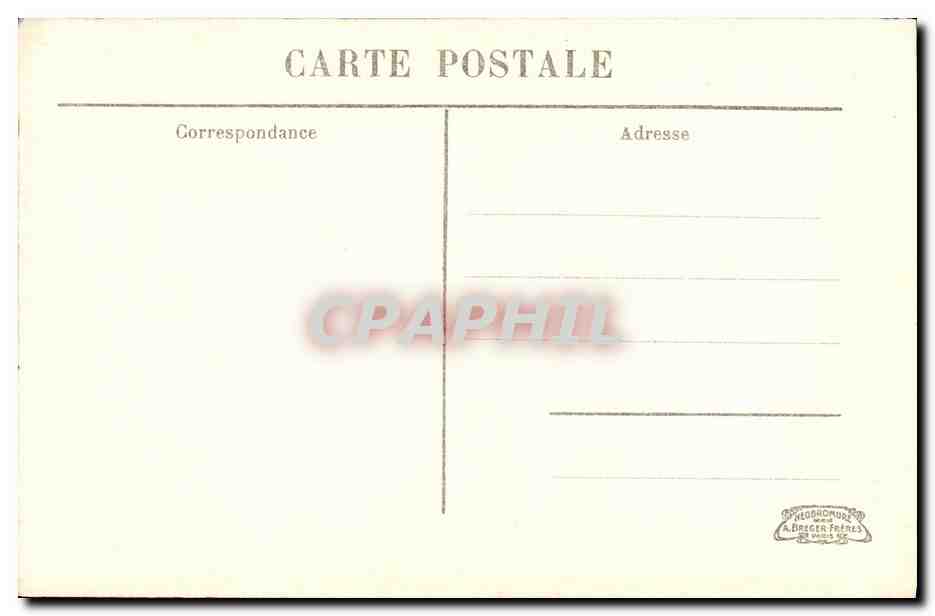 CPA Paris Eglise de la Sainte Trinite  — Rückseite