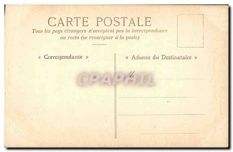 CPA Paris Eglise Etienne du Mont Tombeau de Ste Genevieve — Rückseite