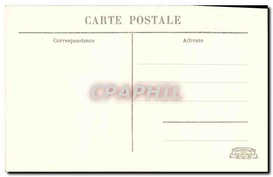CPA Paris Eglise de la Sainte Trinite Benitier — Rückseite