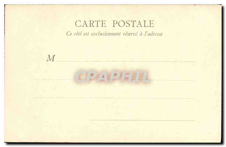 CPA Paris Fontaine de la Place Daumesnil — Rückseite