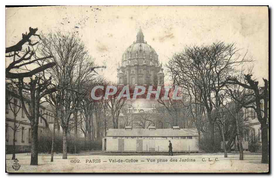 CPA Paris Val de Grace Vue Prise des Jardins