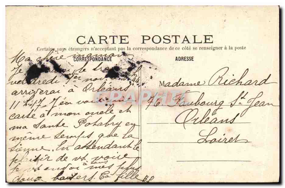 CPA Paris Bois de Boulogne Un Coin du Lac en hiver — Rückseite