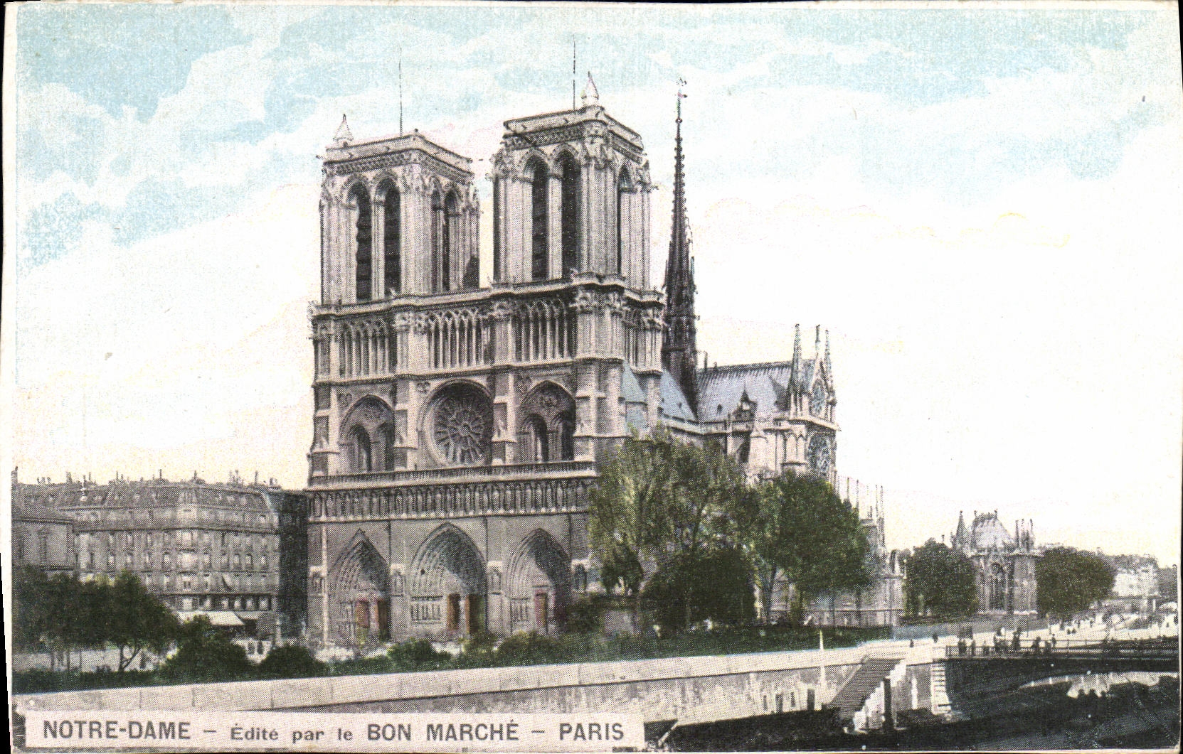 CPA Paris Bon Marche Notre Dame