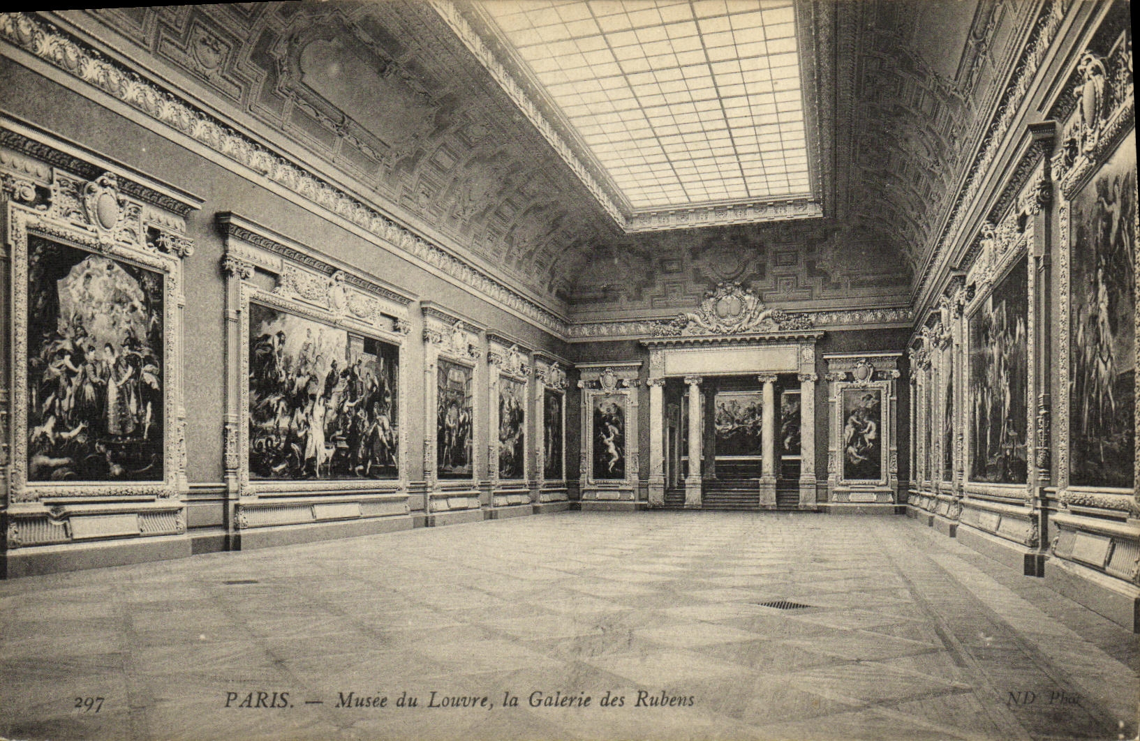CPA Paris Musee du Louvre la Galerie des Rubens