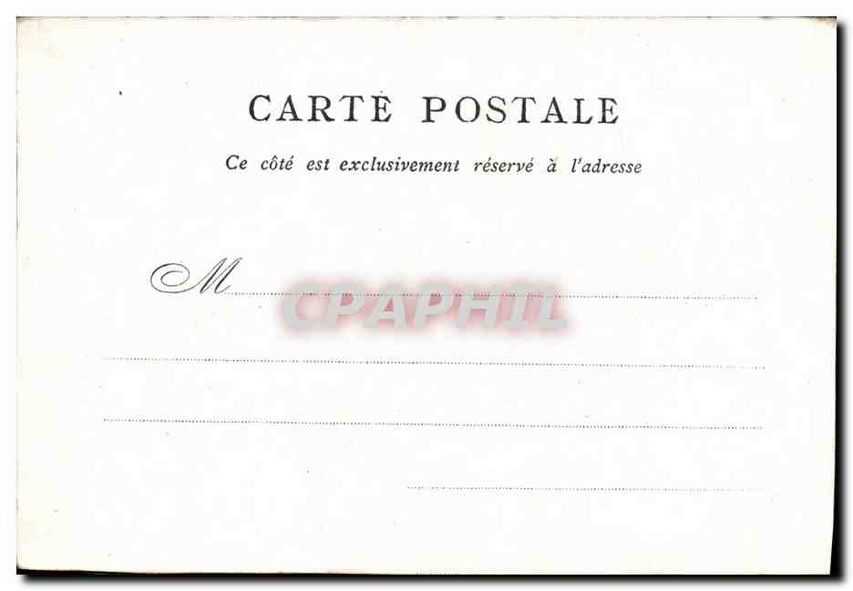 CPA Paris Bon Marche St Germain l auxerrois  — Rückseite