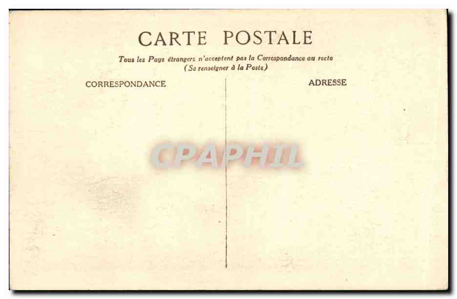 CPA Paris Margelle de Puits Musee de Cluny — Rückseite