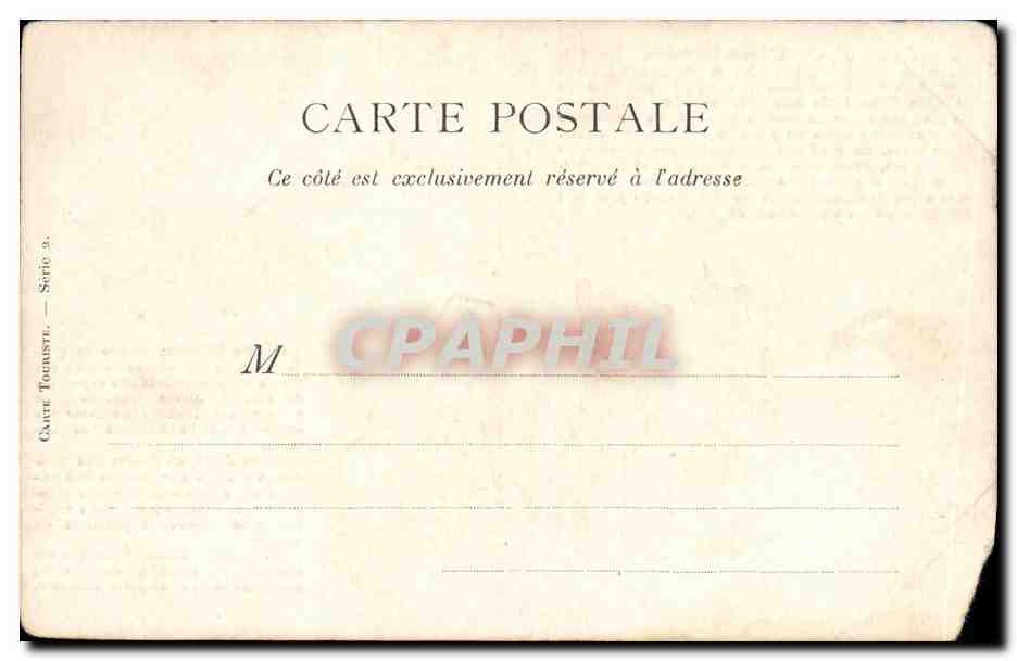 CPA Paris Ecole militaire Militaria — Verso