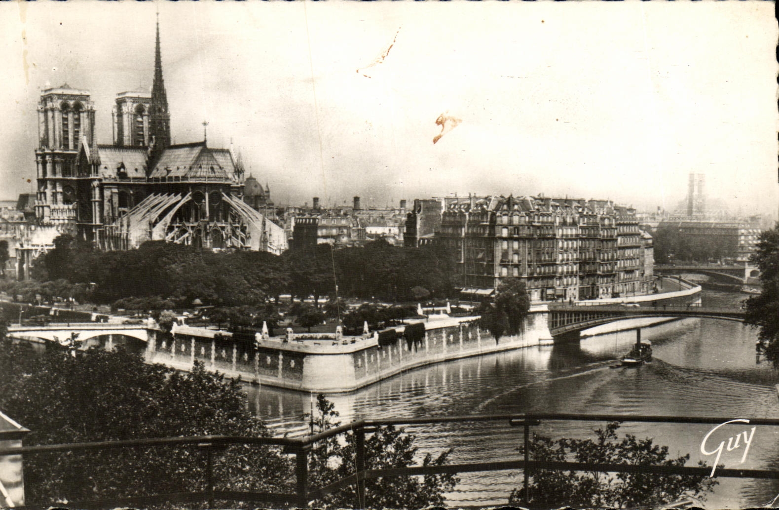 CPM Paris Et Ses Merveilles ile de la Cite Notre Dame