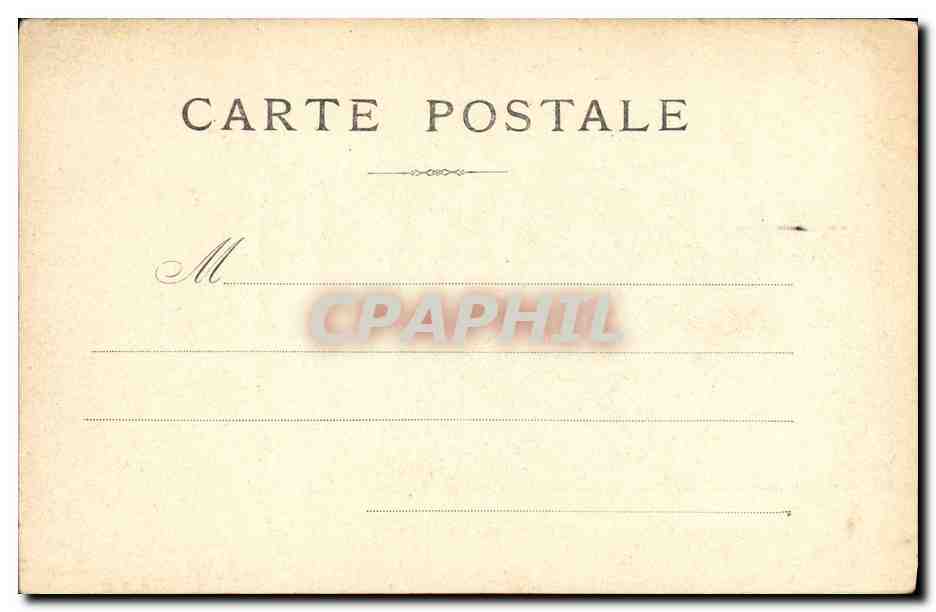 CPA Paris Le Boulevard de la Madeleine — Verso