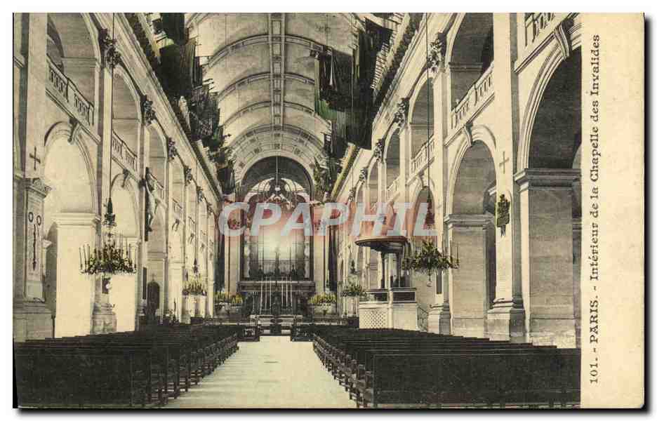 CPA Paris Interieur de la chapelle des Invalides
