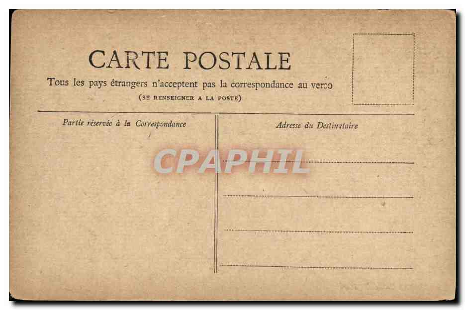 CPA Paris La Gare de L Est — Verso