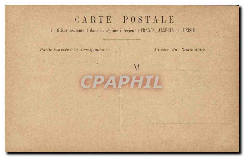 CPA Paris Gare de L Est — Rückseite