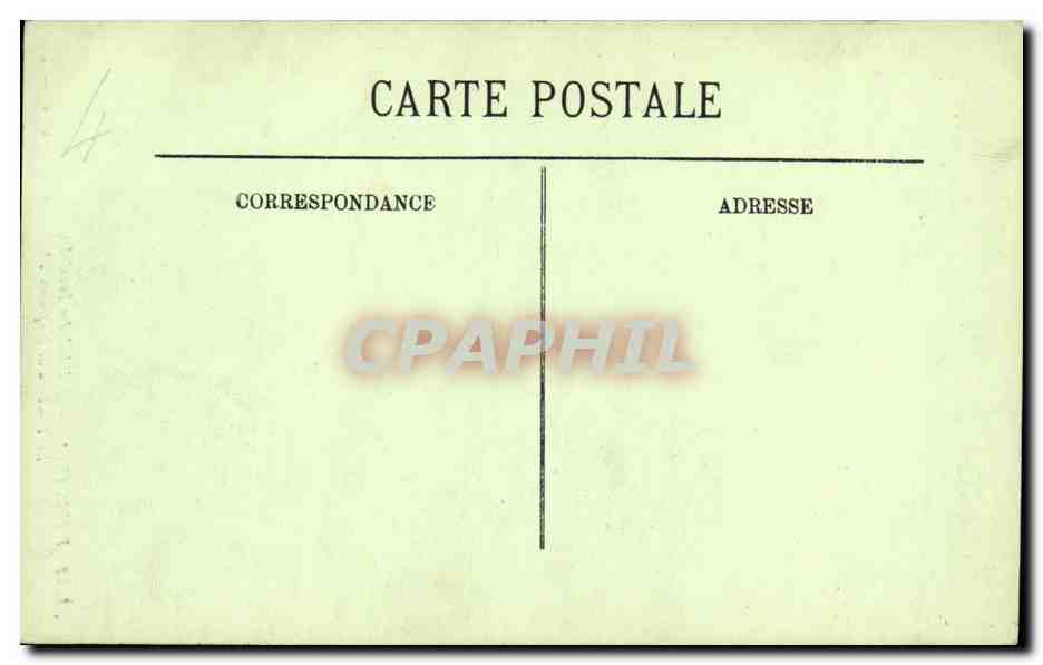CPA Paris Hotel des Invalides Tombeau de Napoleon 1er le sarcophage  — Rückseite