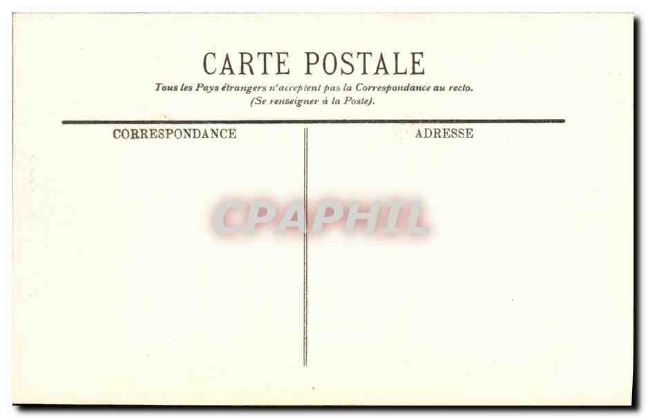 CPA Paris Tombeau de L Empereur Aux Invalides Napoleon 1er — Verso