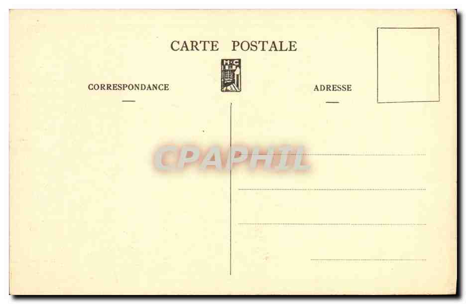 CPA Paris Hotel Colbert — Rückseite