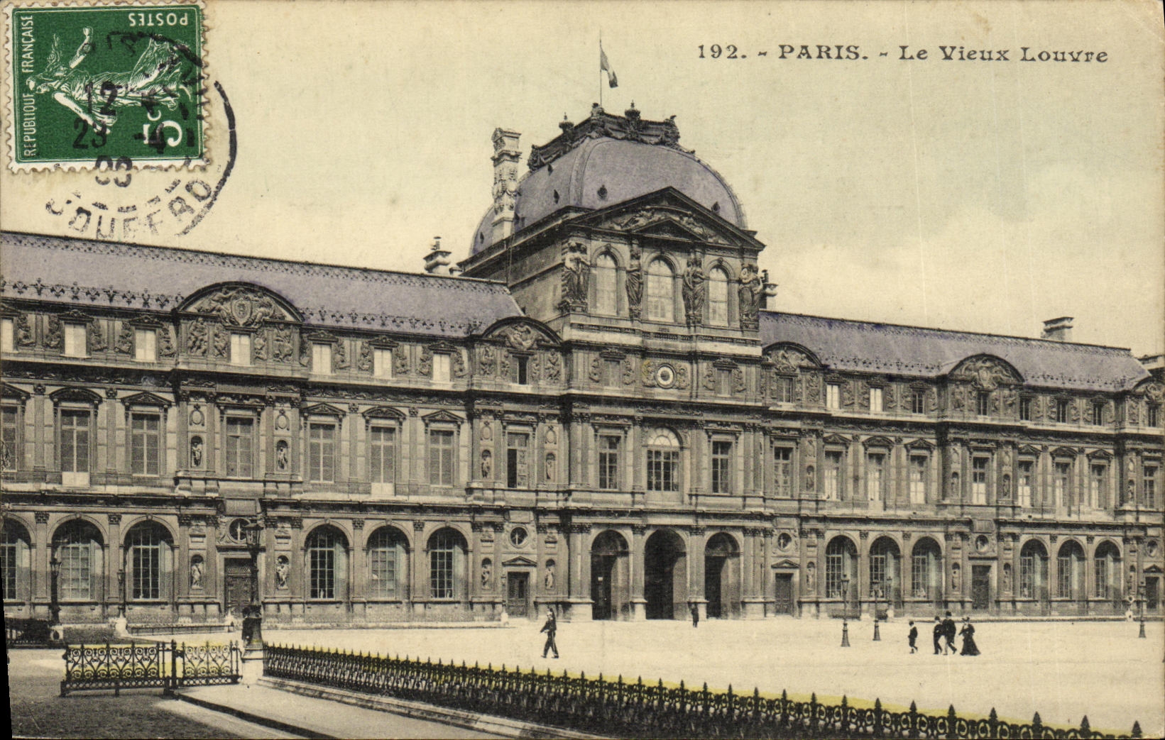 CPA Paris Le Vieux Louvre