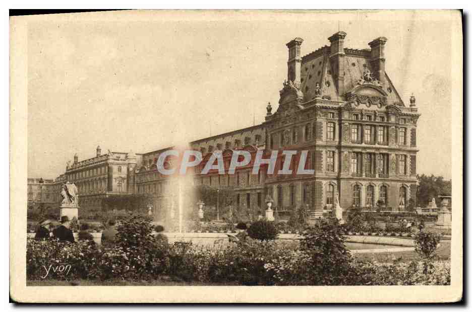 Le Pavillon de Flore au Jardin des Tuileries — Édition d'Art YVON, Série 6 N° 104