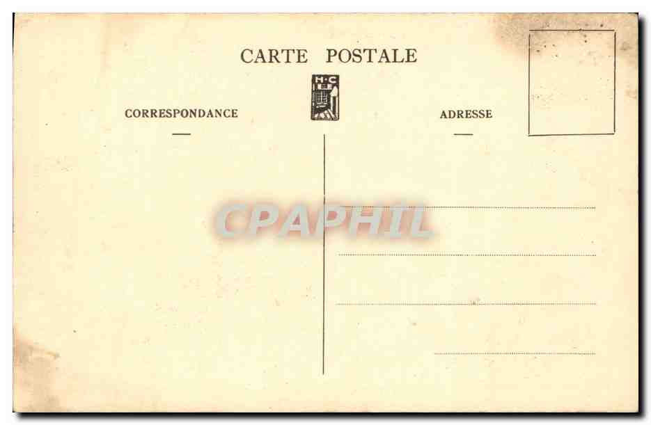 CPA Paris Auberge du Compas d or — Rückseite