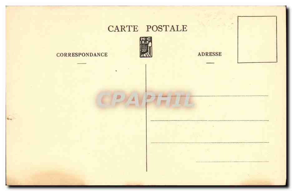 CPA Paris Cour du DRagon — Rückseite