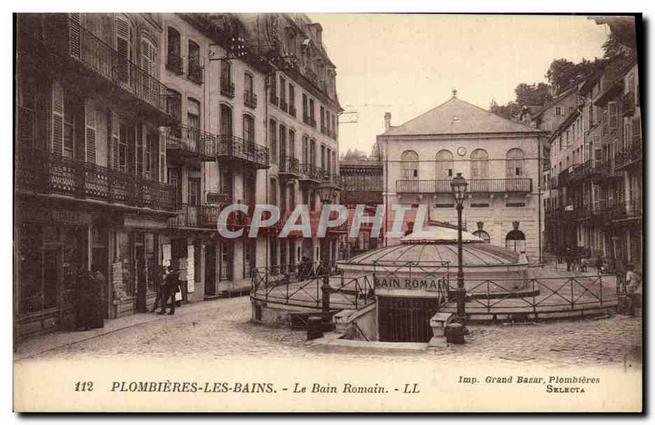 CPA Plombieres Les Bains Le Bain Romain