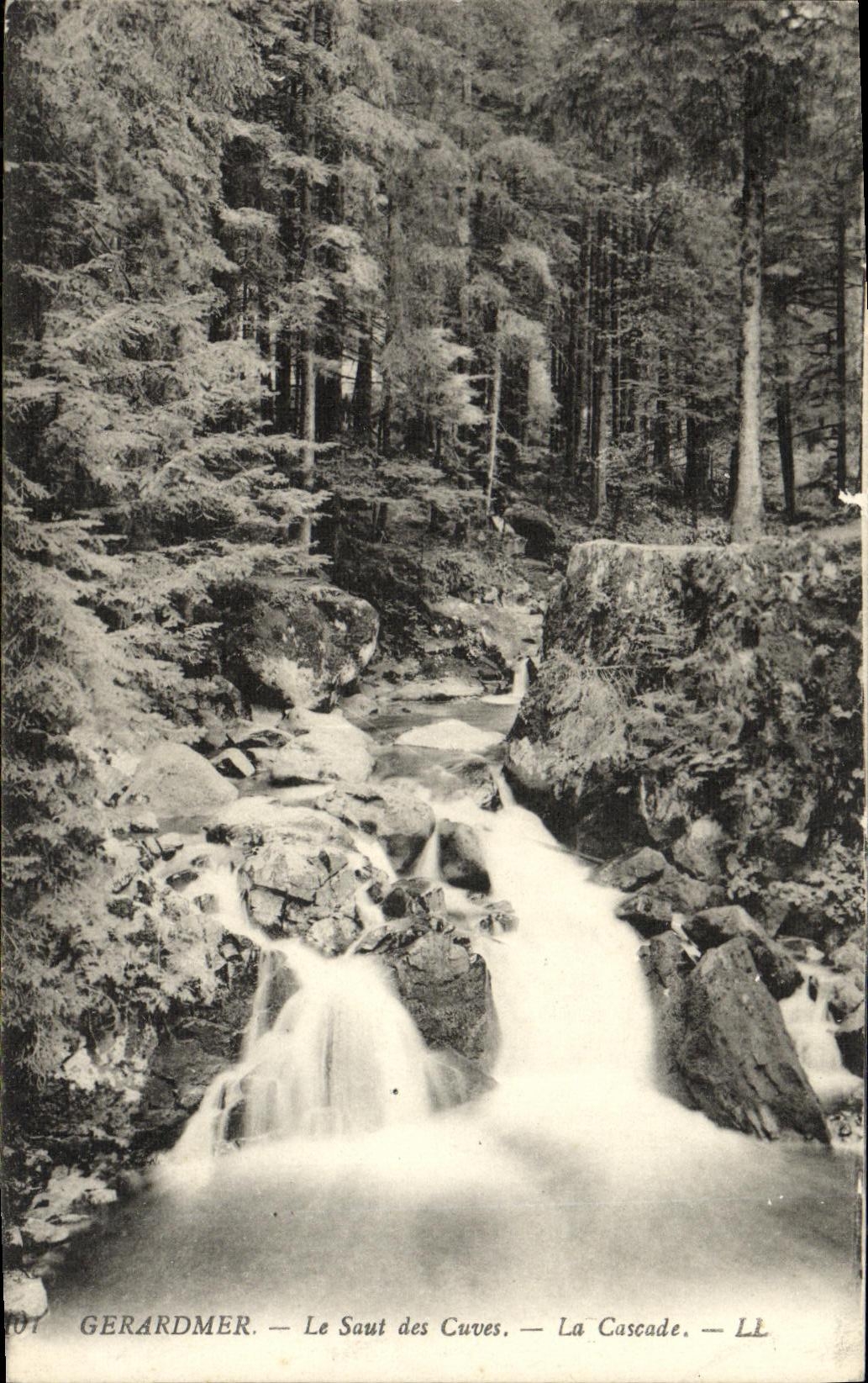 Gerardmer — Le Saut des Cuves — La Cascade — L. L.