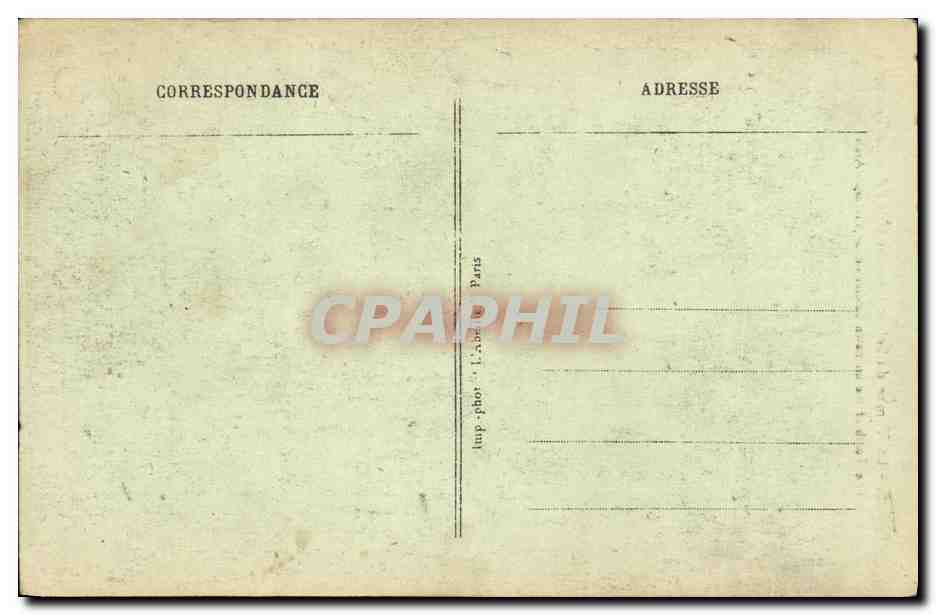 CPA Paris La Tombe du Soldat Inconnu Sous L Arc de Triomphe Militaria — Rückseite